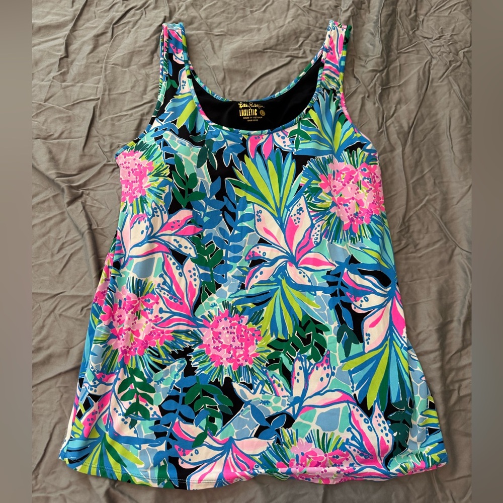 Lilly Pulitzer Luxletic Bra Tank Size L